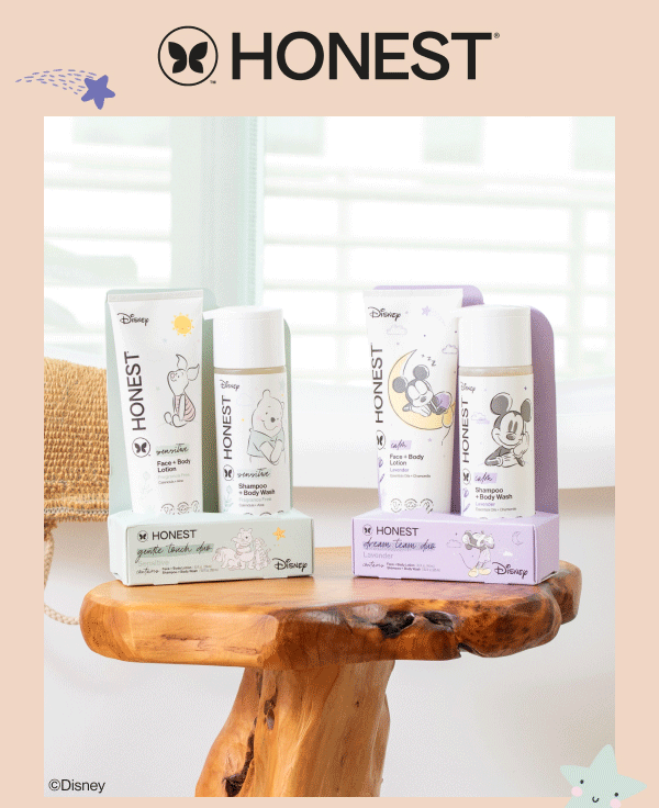 Discover our new limited-time Disney Duos and Bathtime Gift Sets!