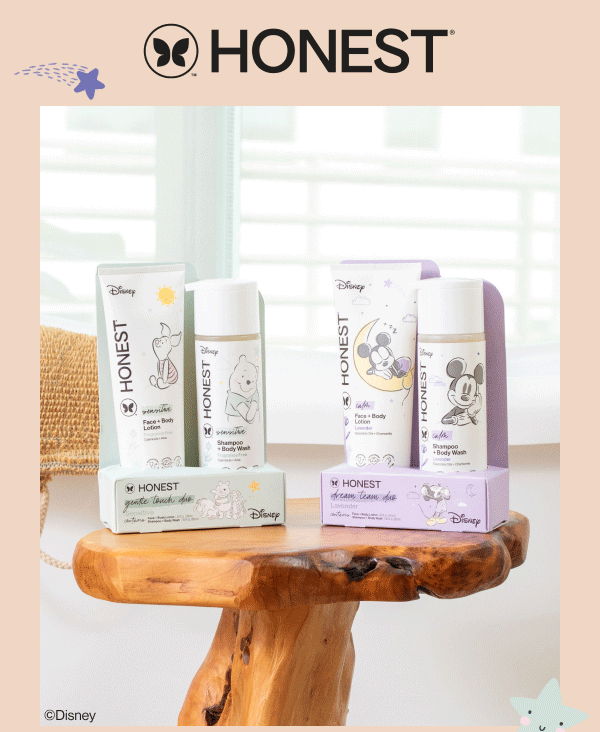 Discover our new limited-time Disney Duos and Bathtime Gift Sets!