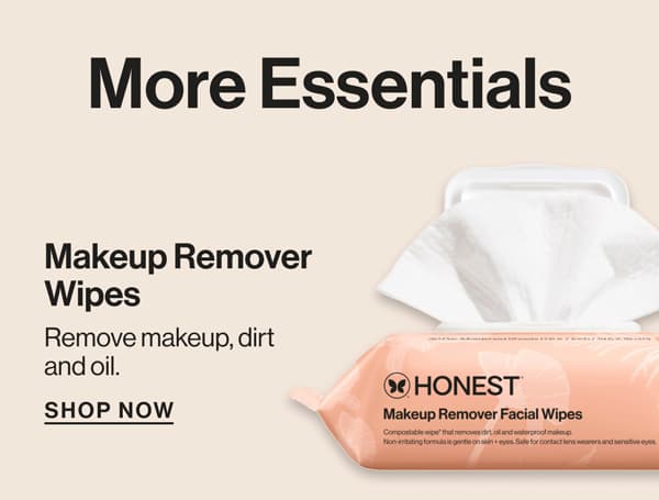 More Essentials: Makeup Remover Wipes