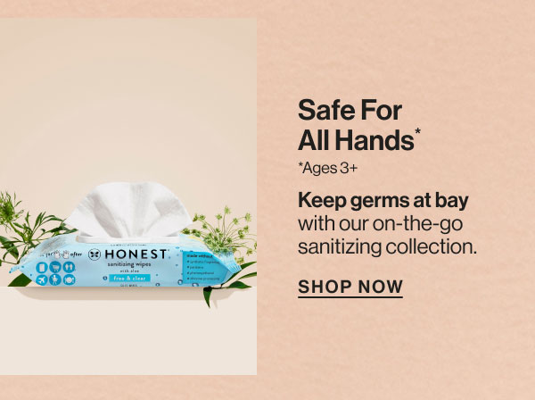 Safe for All Hands: Our on-the-go sanitizing collection
