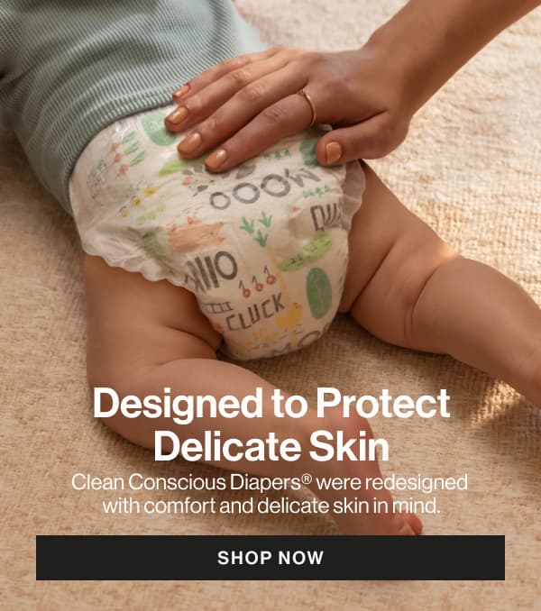 Designed to protect delicate skin