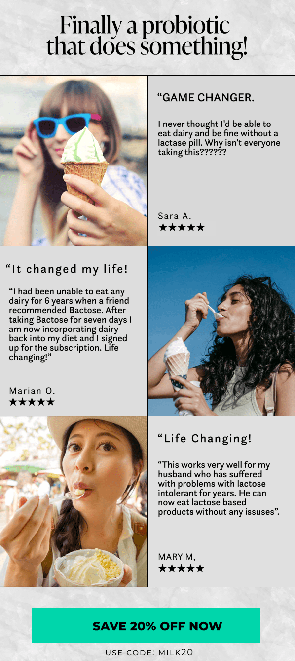 Get Bactose Today! - Shop 20% Off