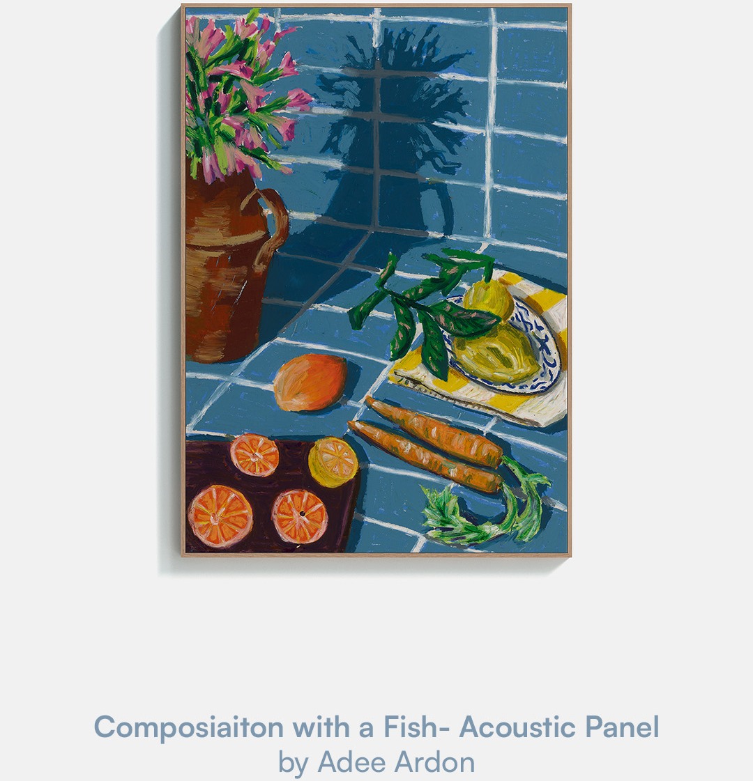 Composition in Blue