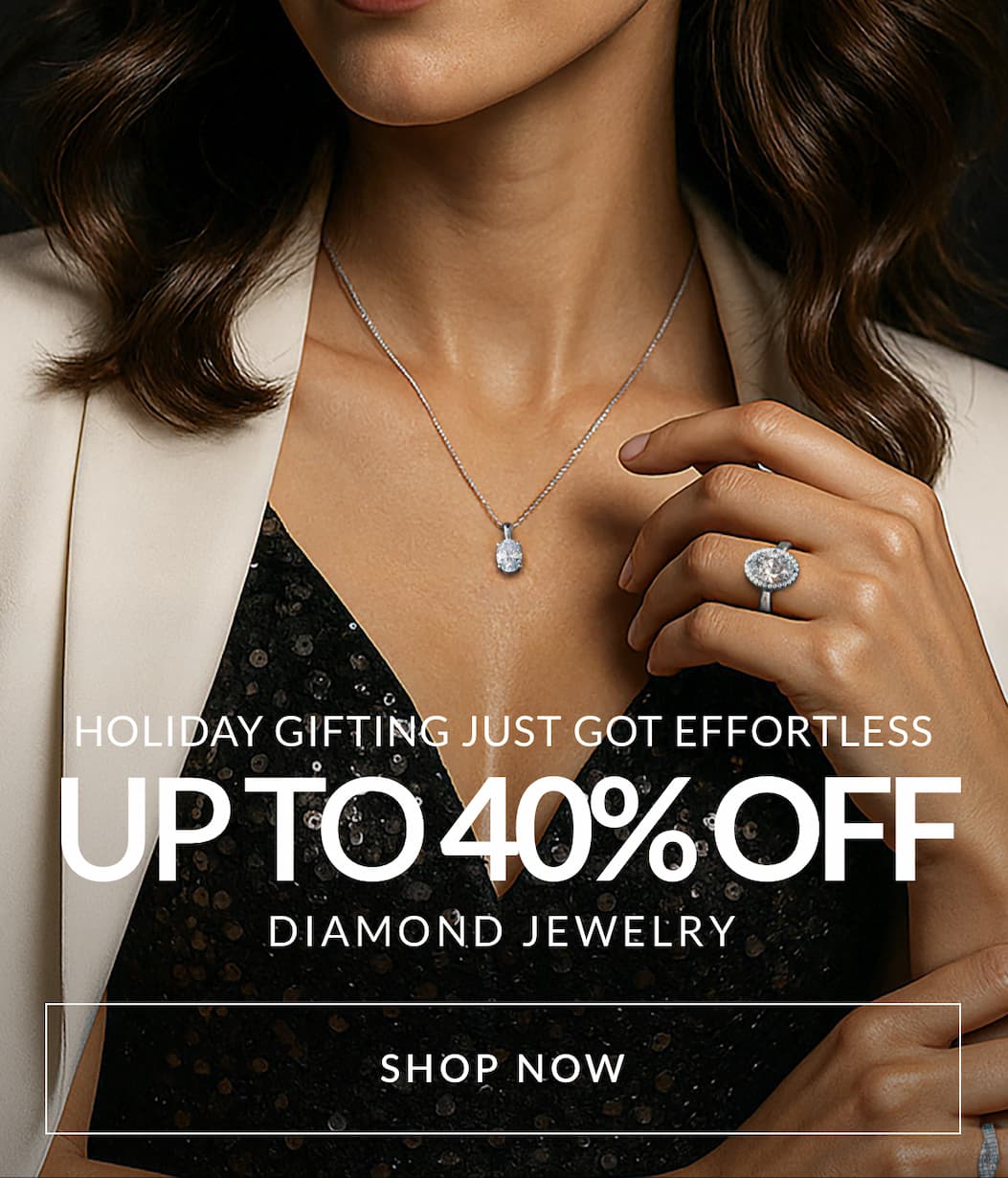 Up to 40% off diamond jewelry