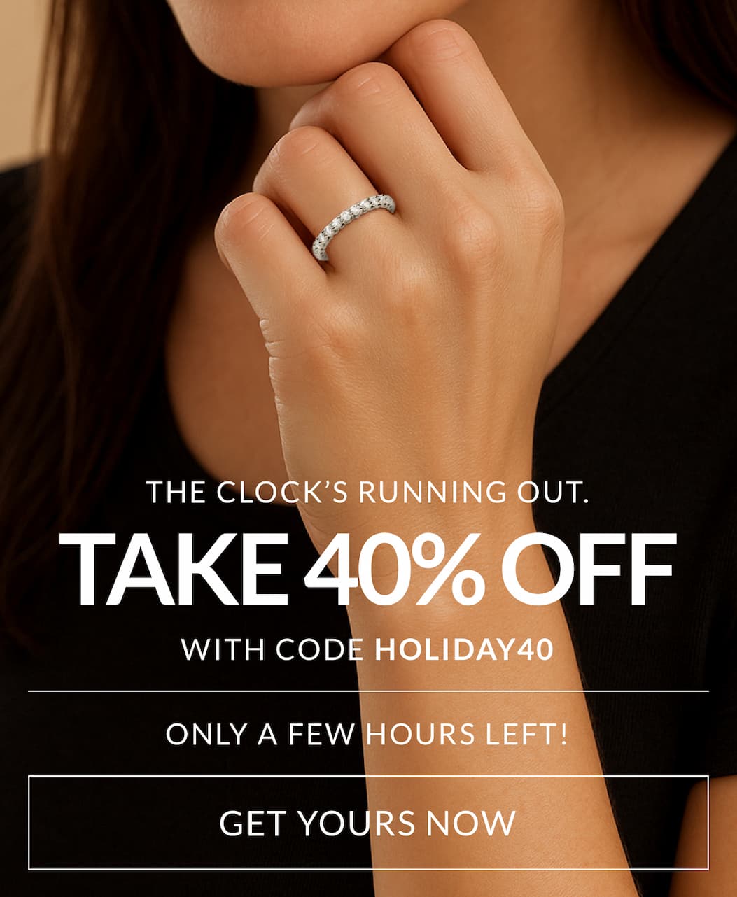 40% OFF LAB-GROWN DIAMOND ETERNITY RINGS WITH CODE HOLIDAY40