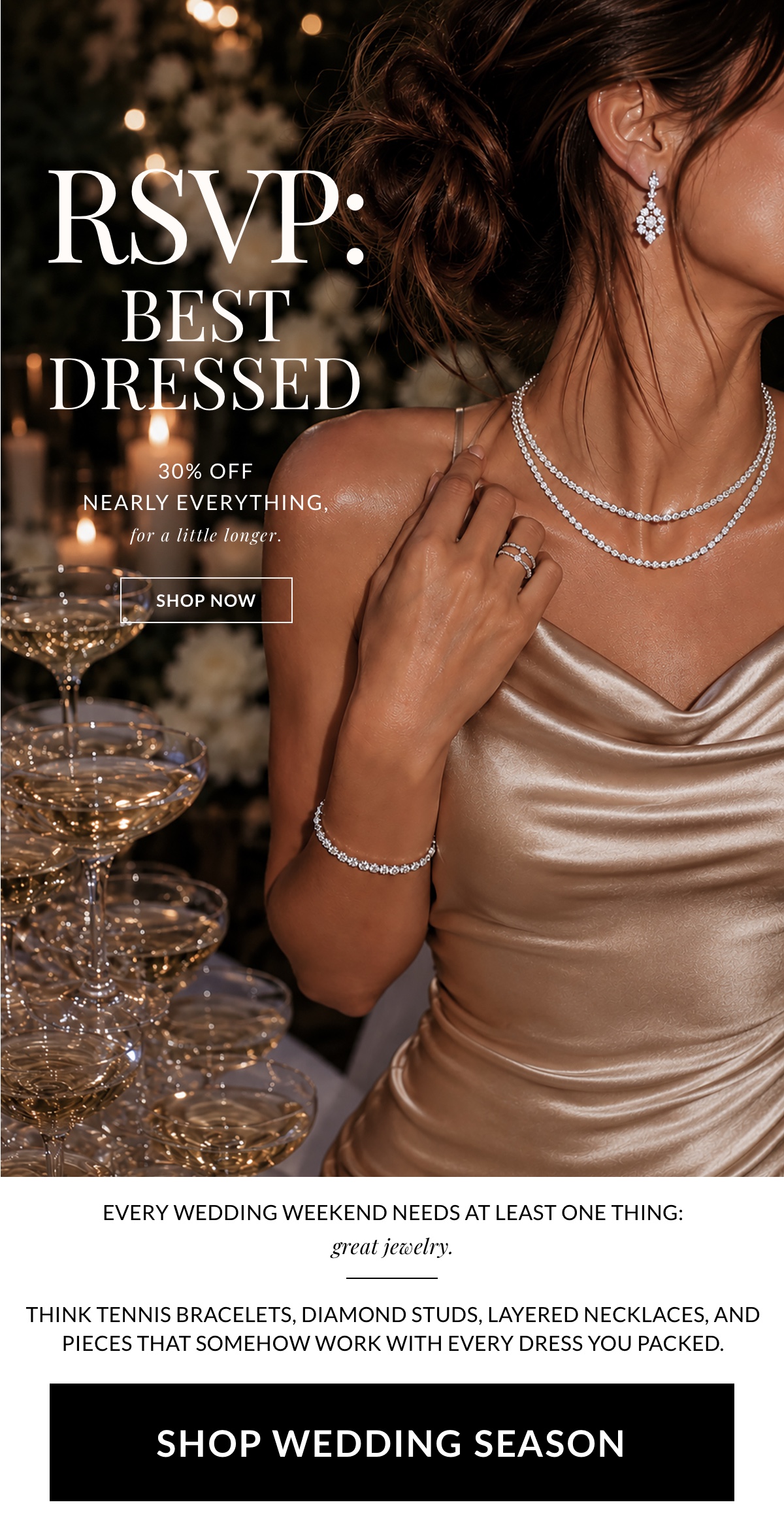 Extended: 30% off nearly everything. Exclusions apply.