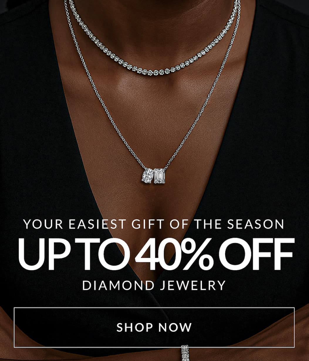 Up to 40% off diamond jewelry