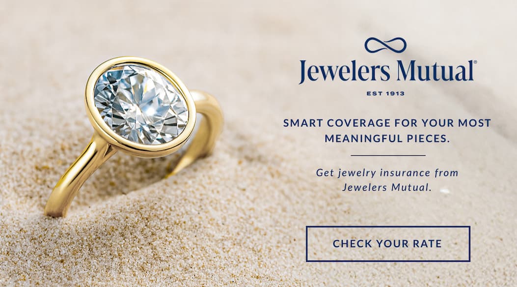Get peace of mind with jewelry insurance from Jewelers Mutual. Check your rate.
