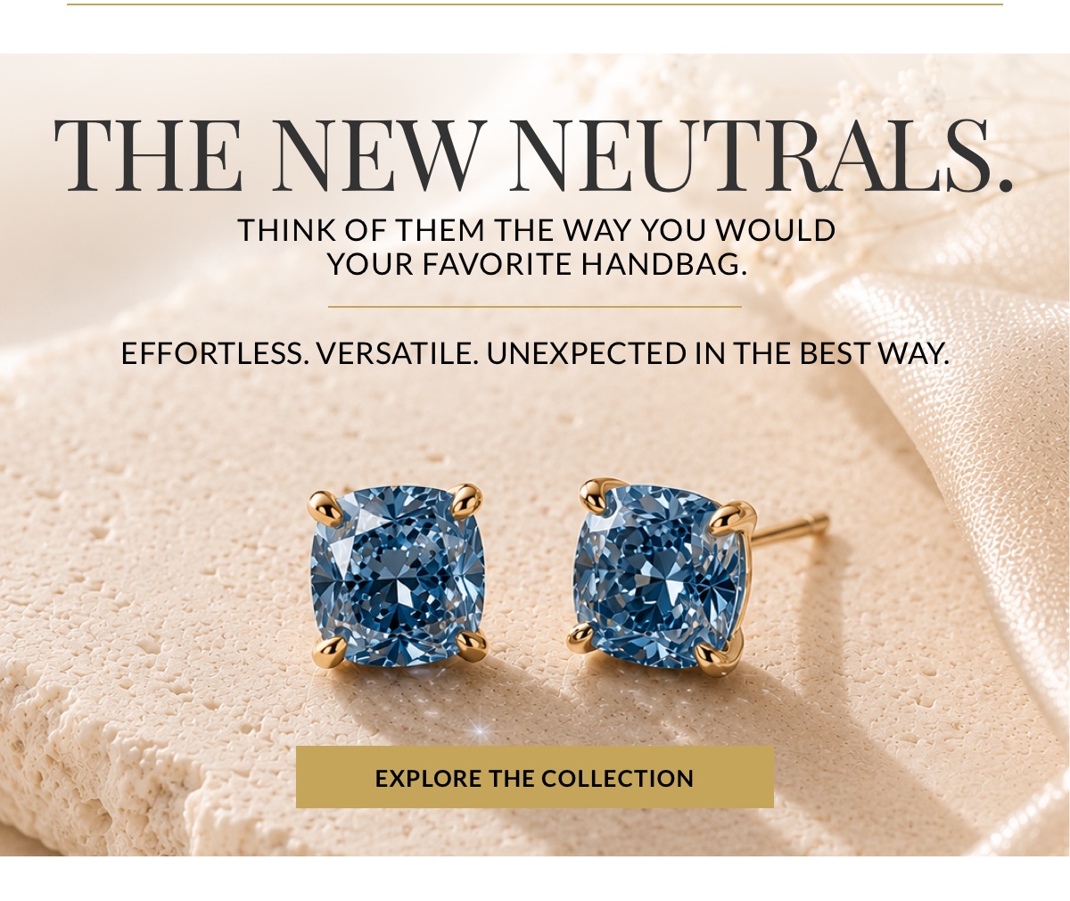 blue lab grown diamond stud earrings