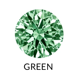 green lab-grown diamonds