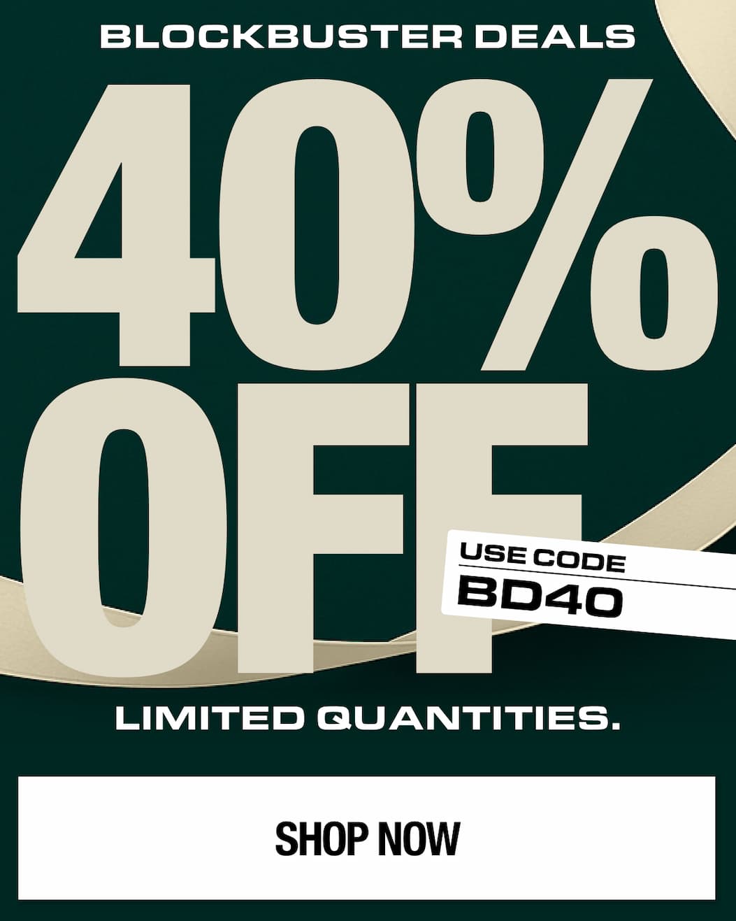 40% off select jewelry with code BD40