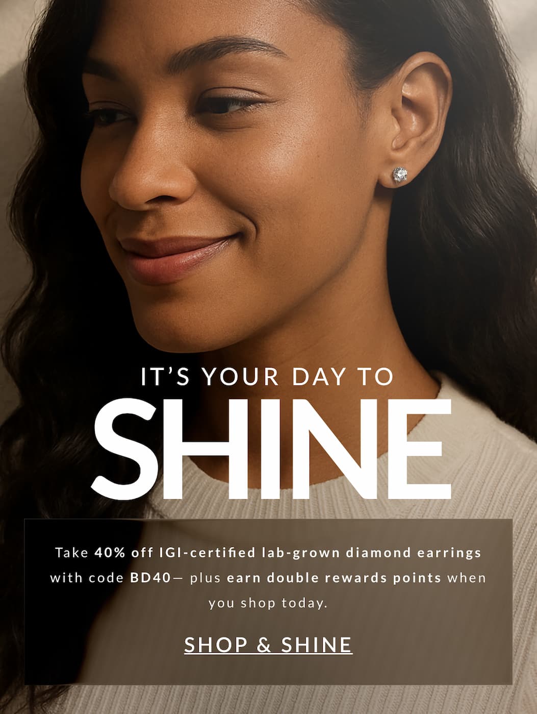 44% off select earrings with code BD40