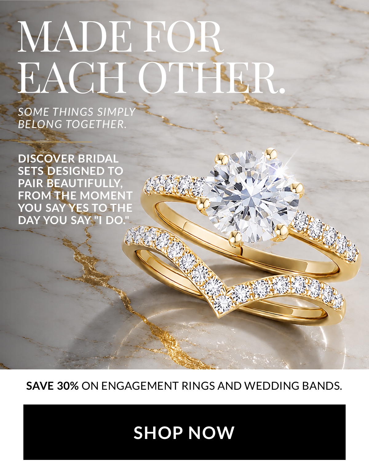 35% off wedding rings, no code needed