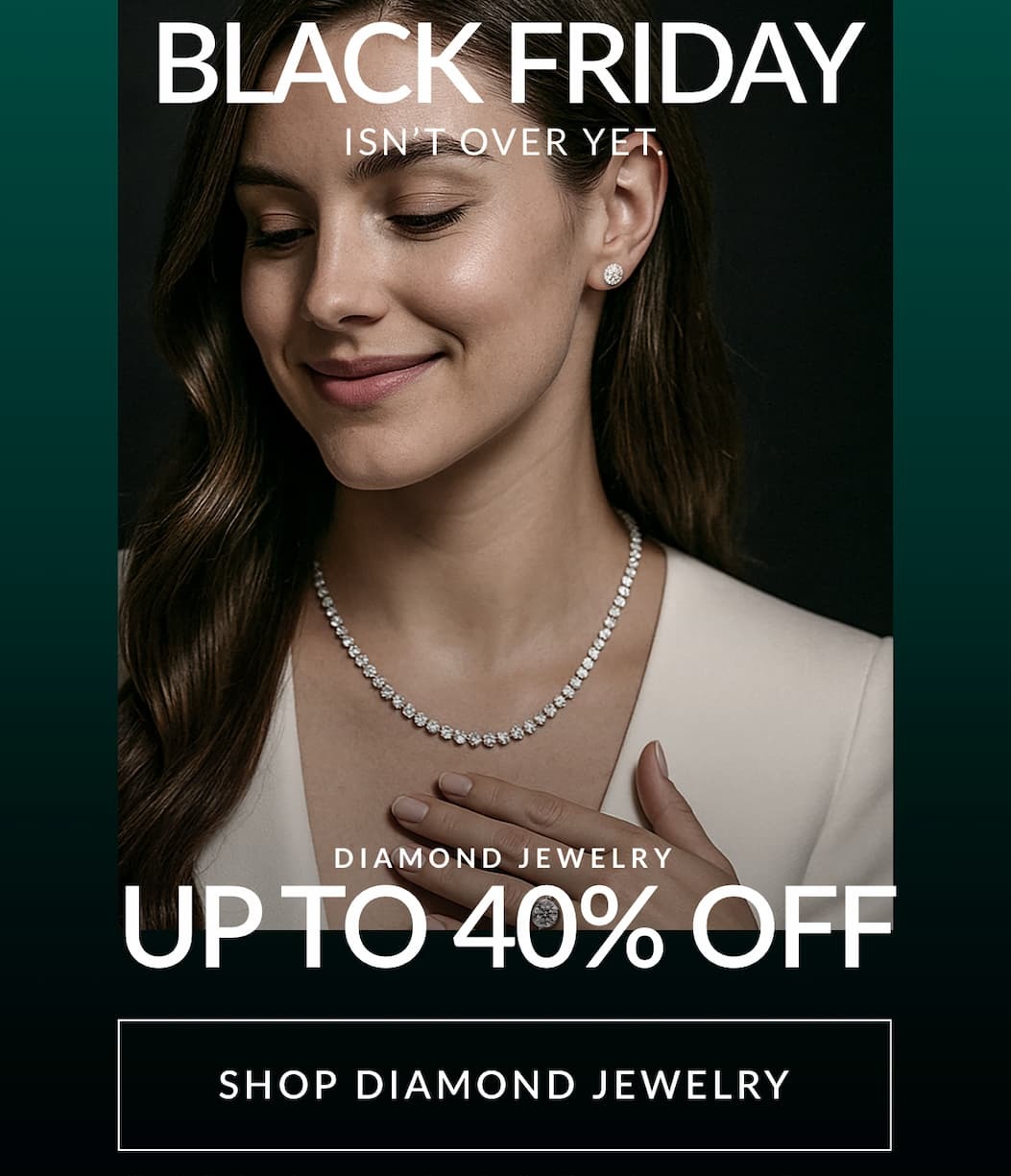 Up to 40% off diamond jewelry