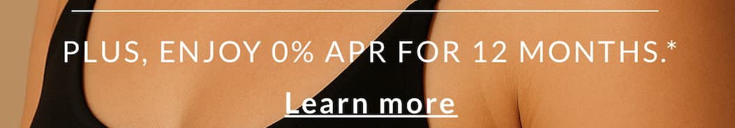 Enjoy 0% interest for 12 months