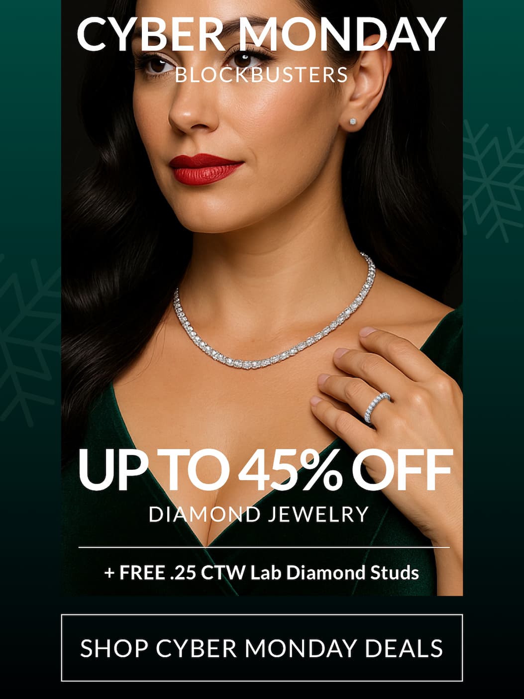 Up to 40% off diamond jewelry