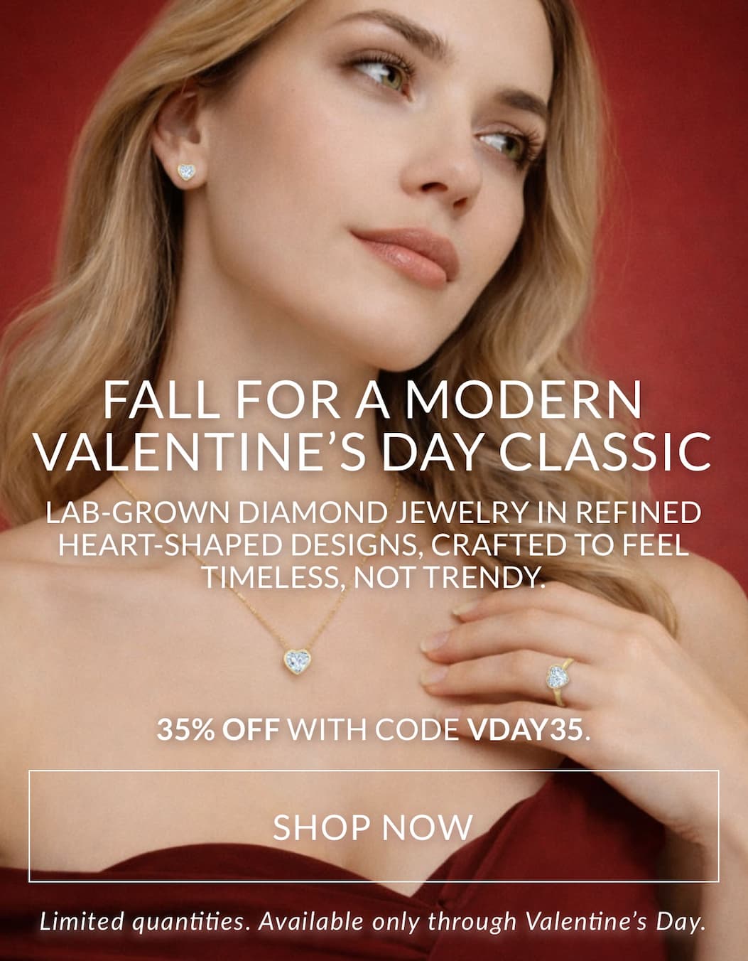 Save 35% on select Valentine's Day gifts with code VDAY35