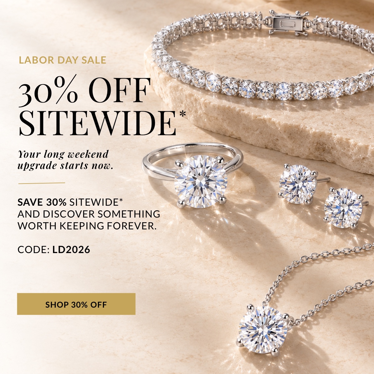 save 30% sitewide* with code LD2026