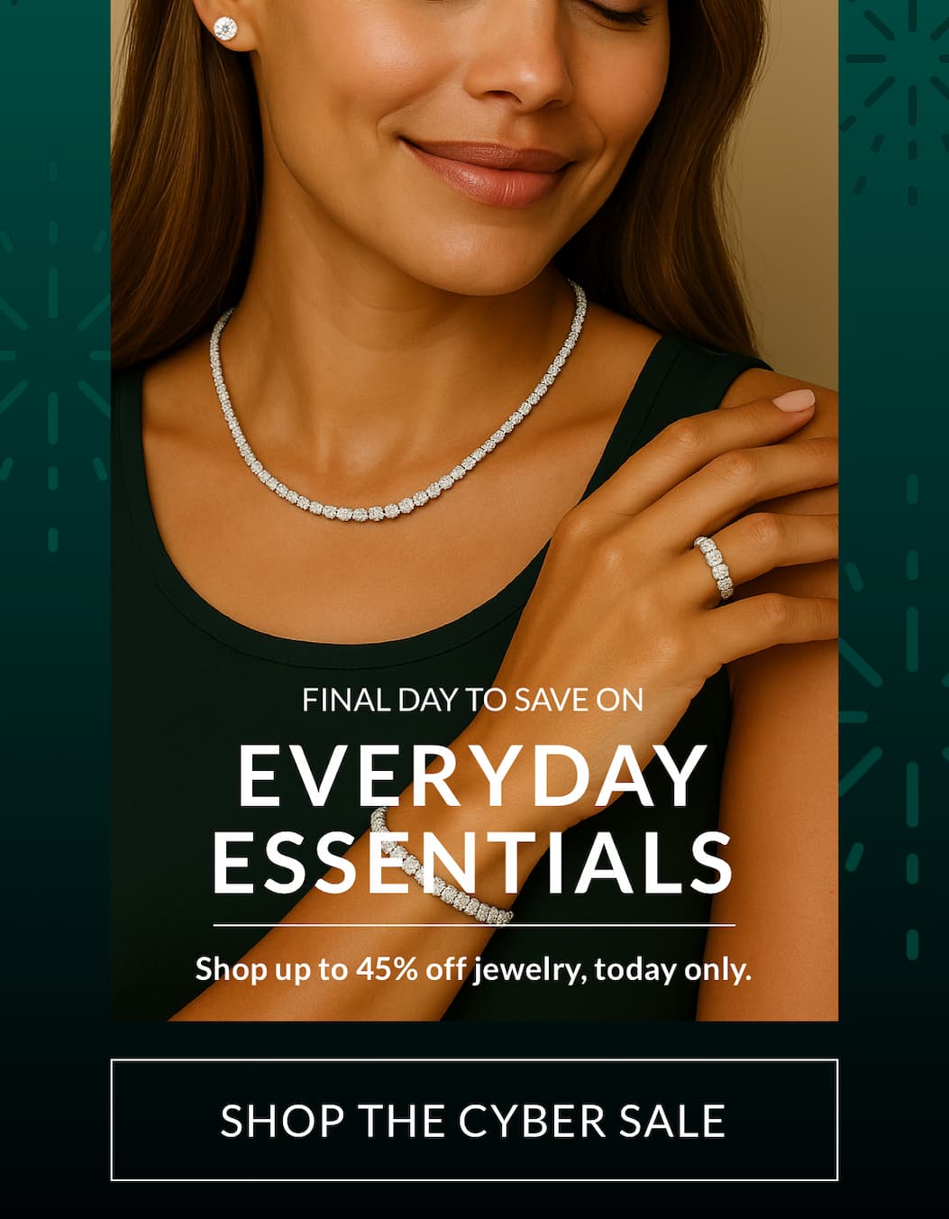 Up to 40% off diamond jewelry