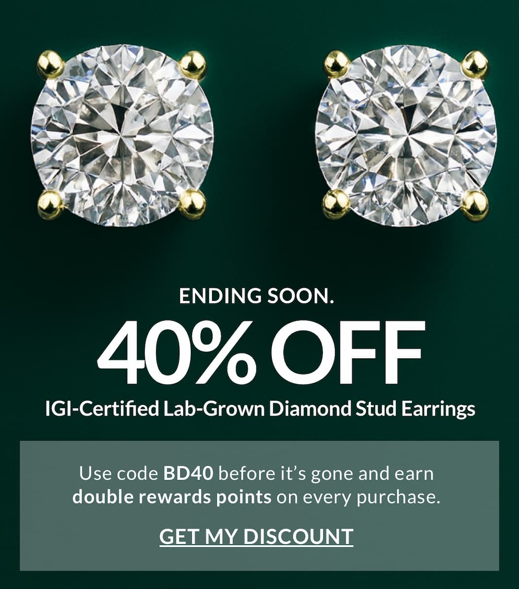 40% off select earrings with code BD40
