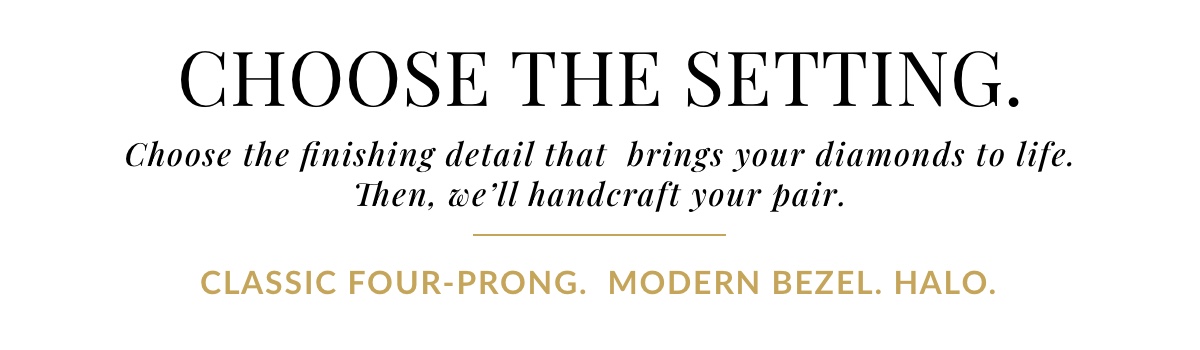 Choose your setting