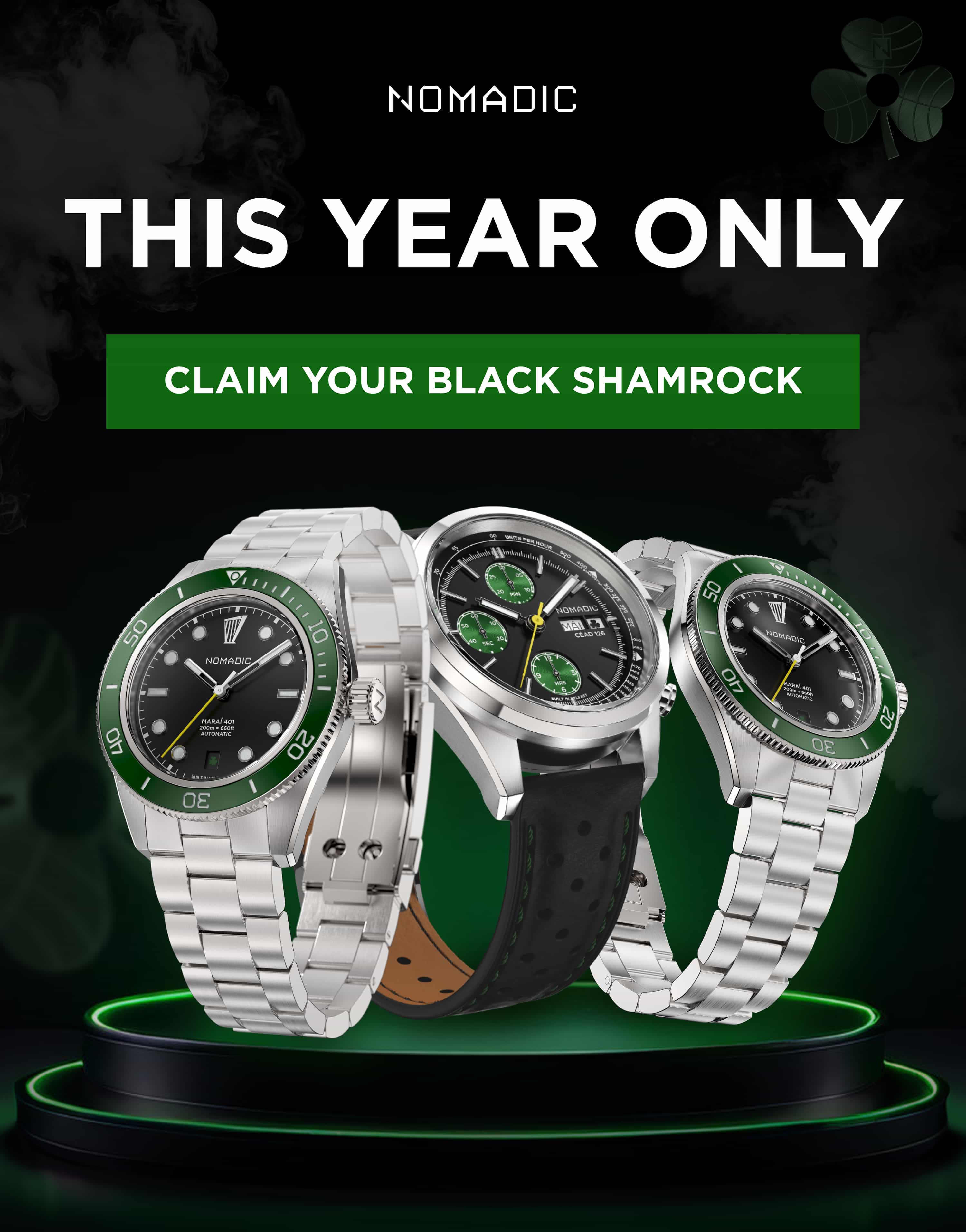 Nomadic Set to Retire Black Shamrock Collection at Month's End