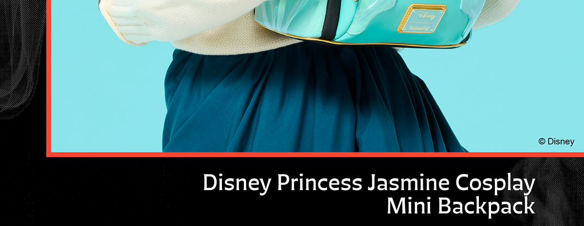 Disney Princess Jasmine Cosplay Mini Backpack