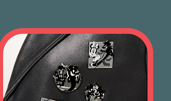 Mickey & Minnie Ghost Mystery Box Pin