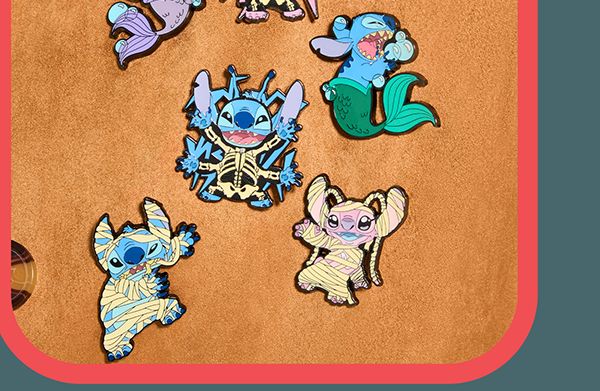 Stitch & Angel Halloween Costumes Mystery Box Pin