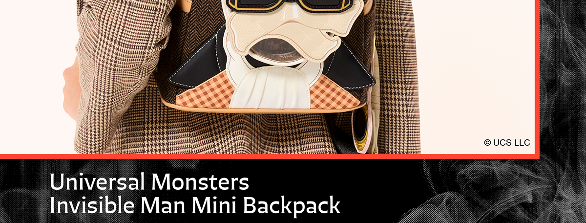 Universal Monsters Invisible Man Mini Backpack