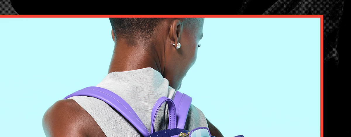 Disney Darkwing Duck Glow Mini Backpack