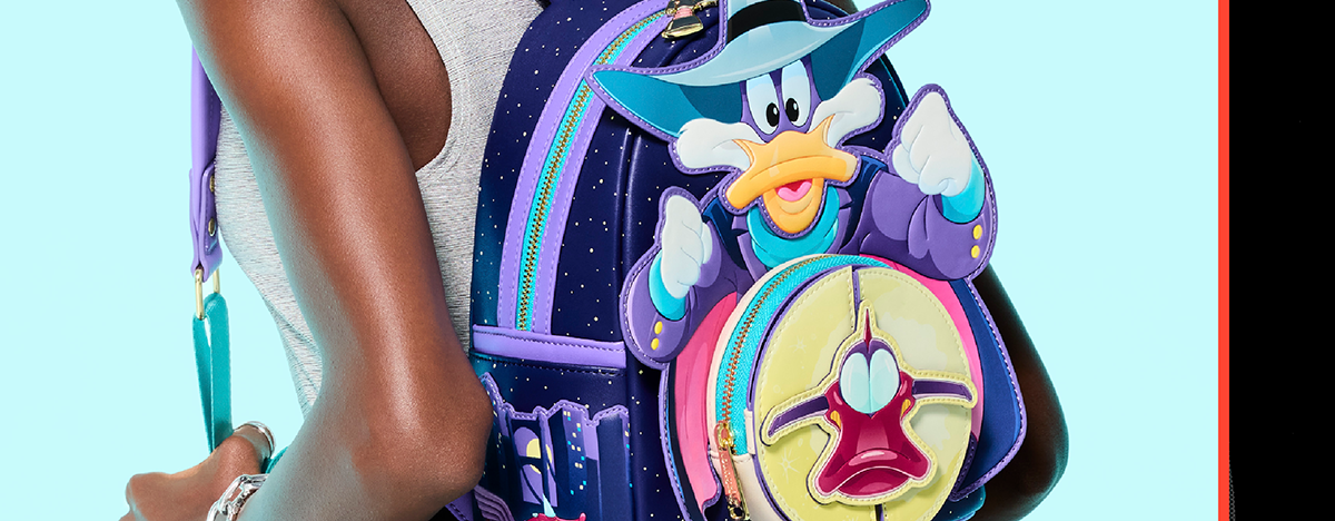 Disney Darkwing Duck Glow Mini Backpack