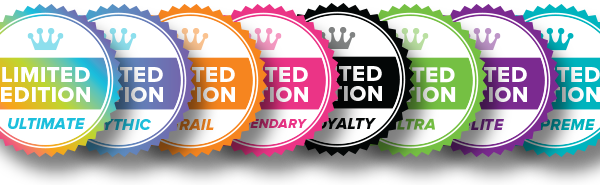 Eight tiers of rarity for every type of collector.