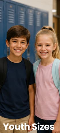 Youth sizes 