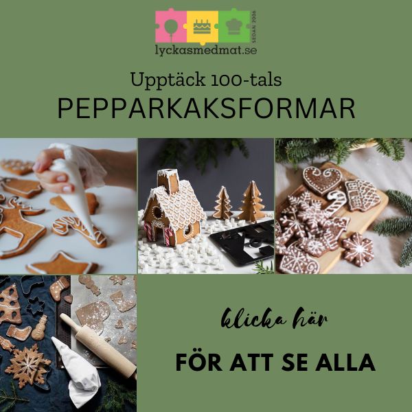 Pepparkaksformar hos www.lyckasmedmat.se