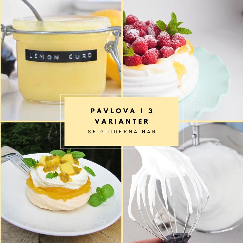 Pavlova 3 goda varianter