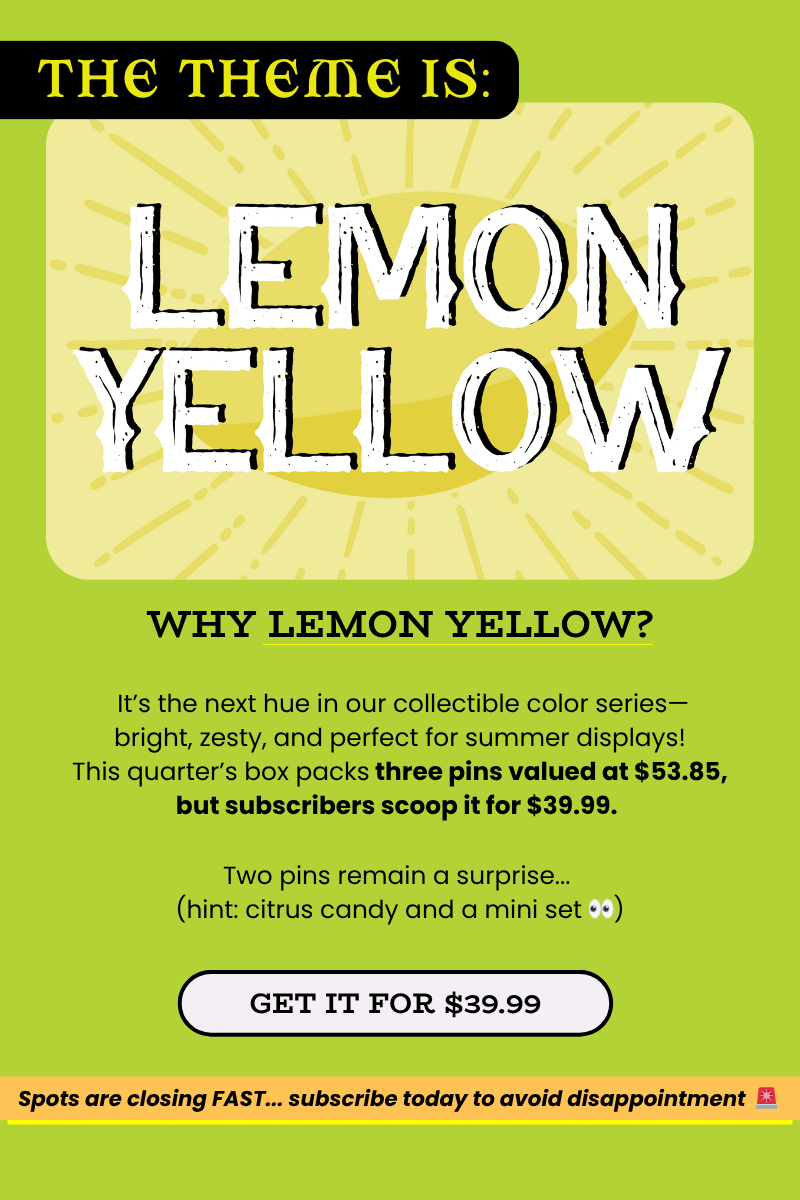 Theme reveal: Lemon Yellow color series