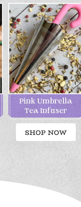 Pink Umbrella Tea Infuser
