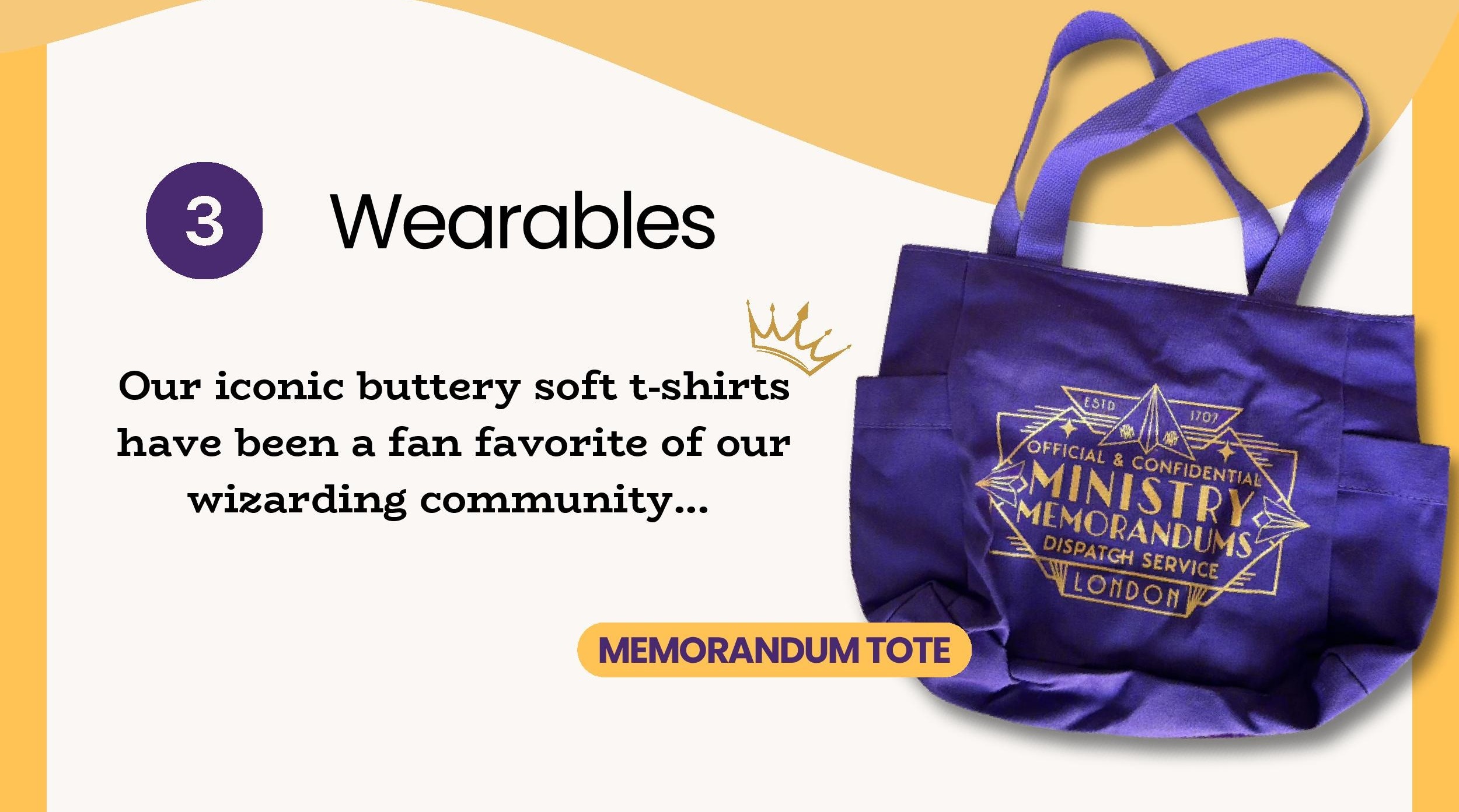 Iconic wearables from our shop to your wardrobe has never been easier...