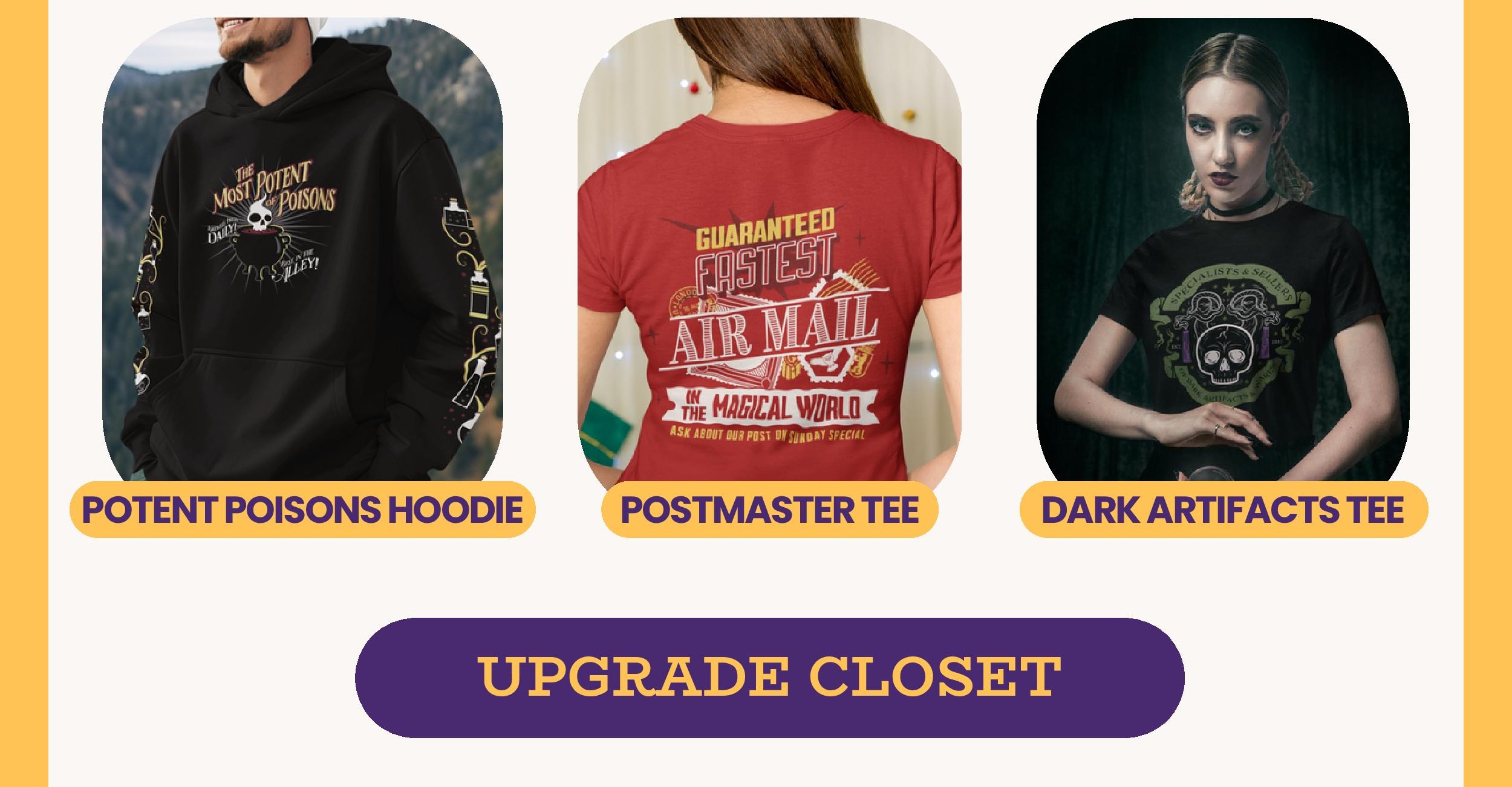 Iconic wearables from our shop to your wardrobe has never been easier...