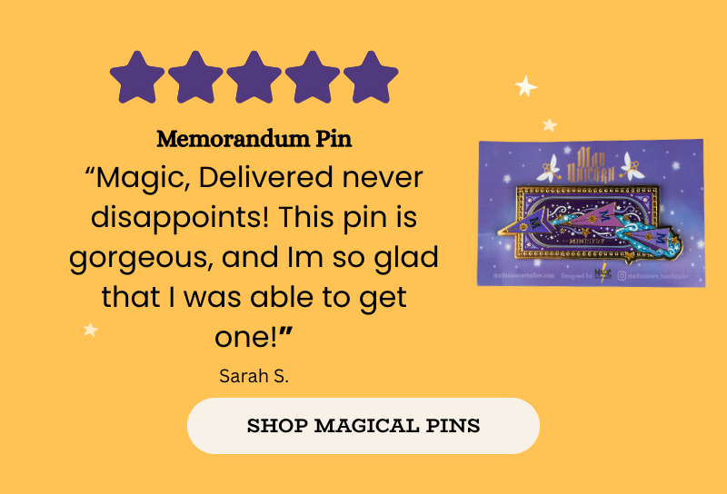 Memorandum Pin; 5-star review: 