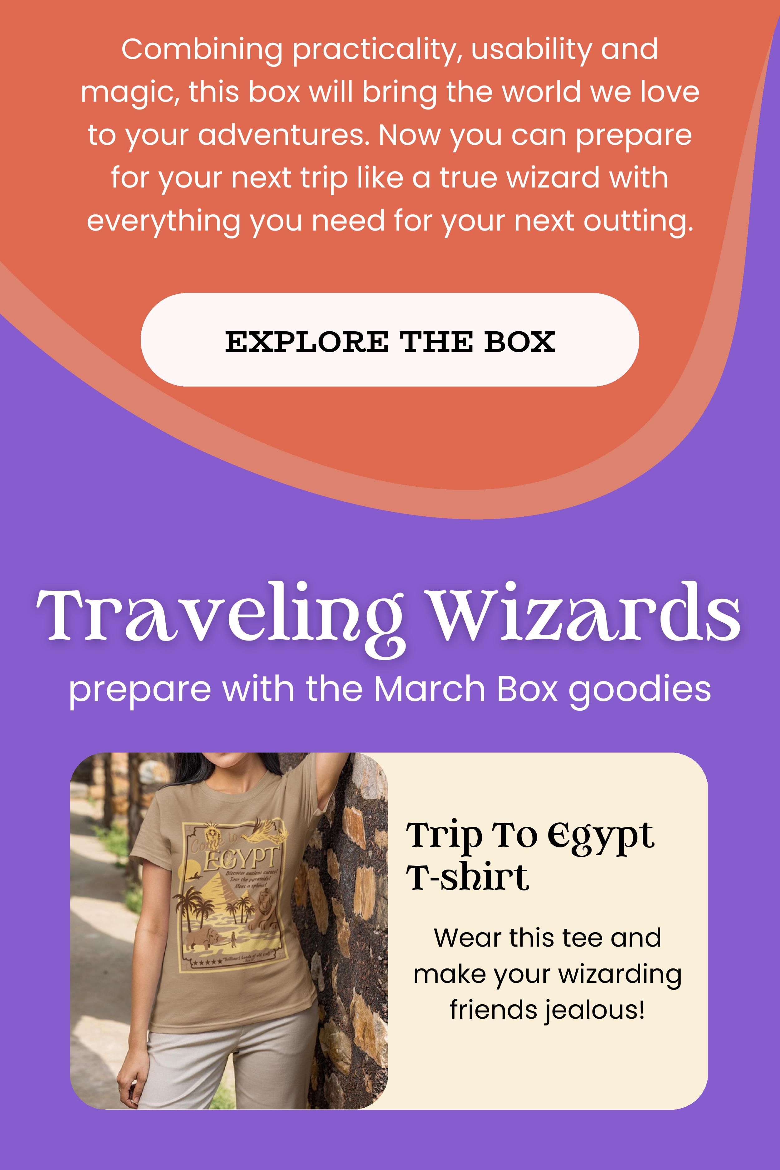 Explore the Traveling Wizard Box and all its contents