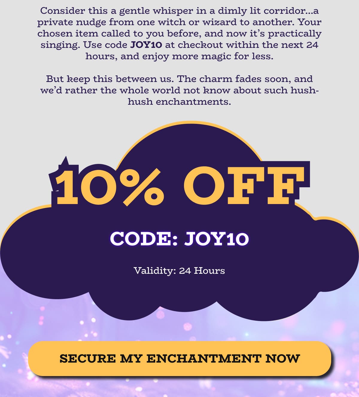 Secure My Enchantment Now