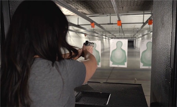 American Eagle Handgun Indoor Range Training