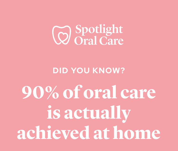 Spotlight Oral Care. DID YOU KNOW? 90% of oral care is actually achieved at home