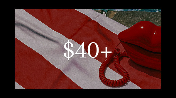 $40+