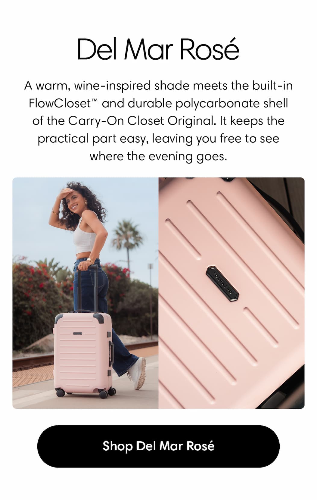 A warm, wine-inspired shade meets the built-in FlowCloset™ and durable polycarbonate shell.
