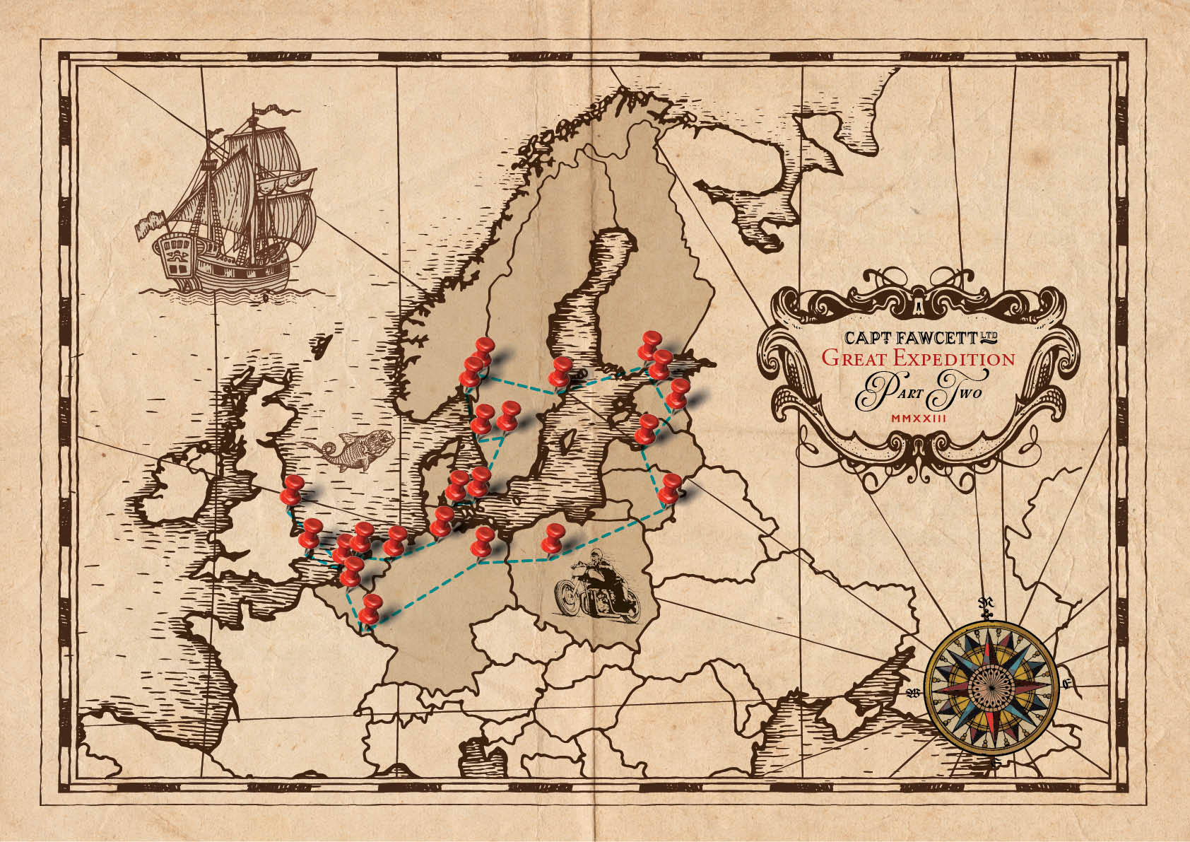 Captain Fawcett's great Expedition