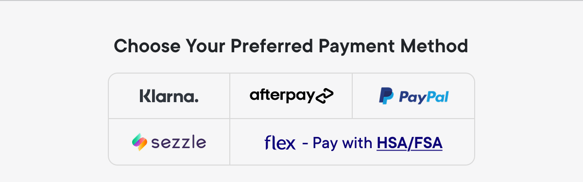 Choose your preferred payment method