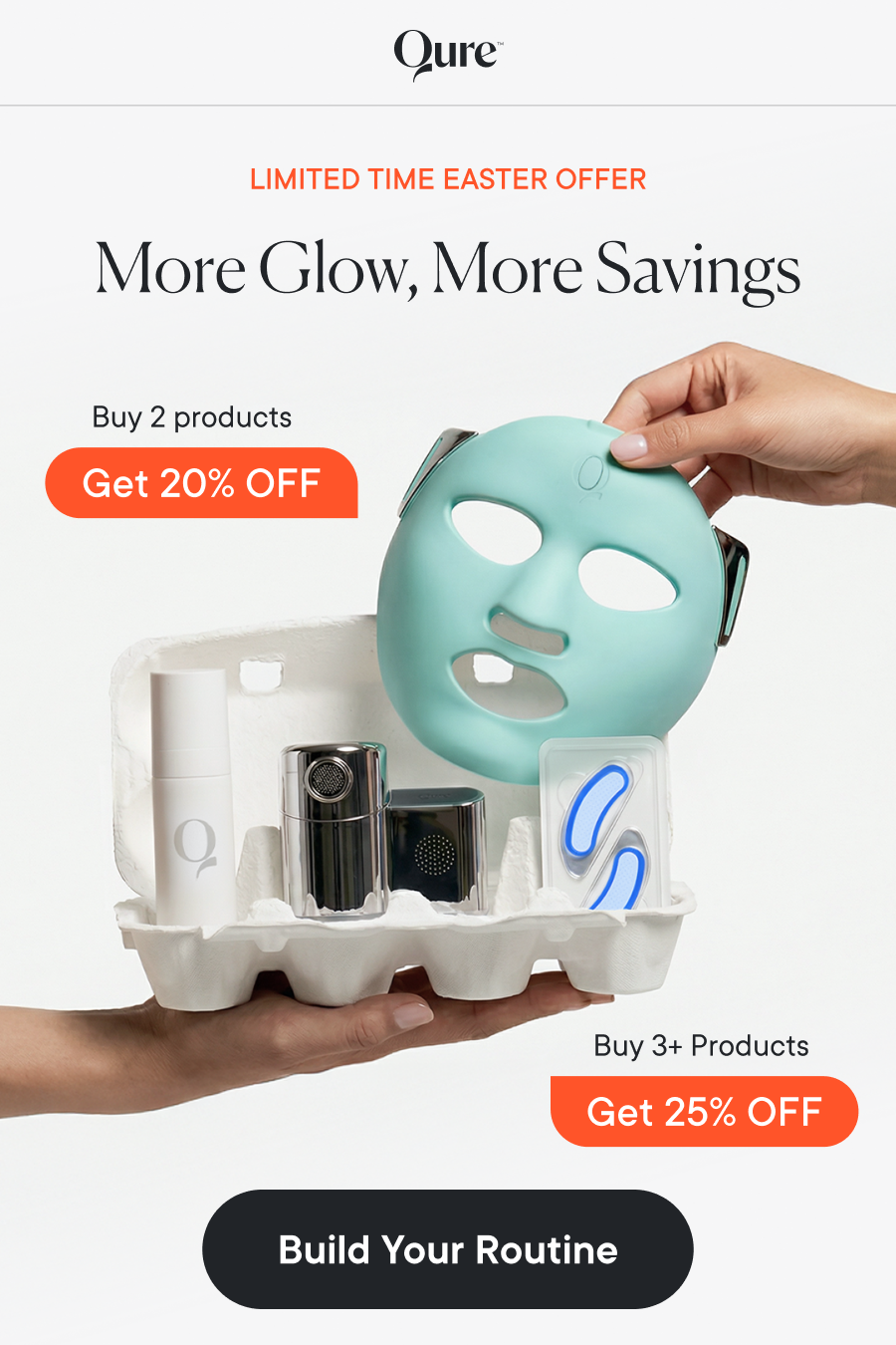 LIMITED TIME EASTER OFFER | Buy 2 products → 20% off | Buy 3+ products → 25% off